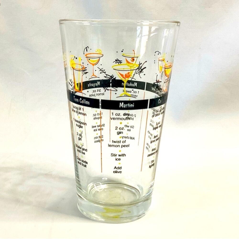 Classic Cocktail Recipe Glass